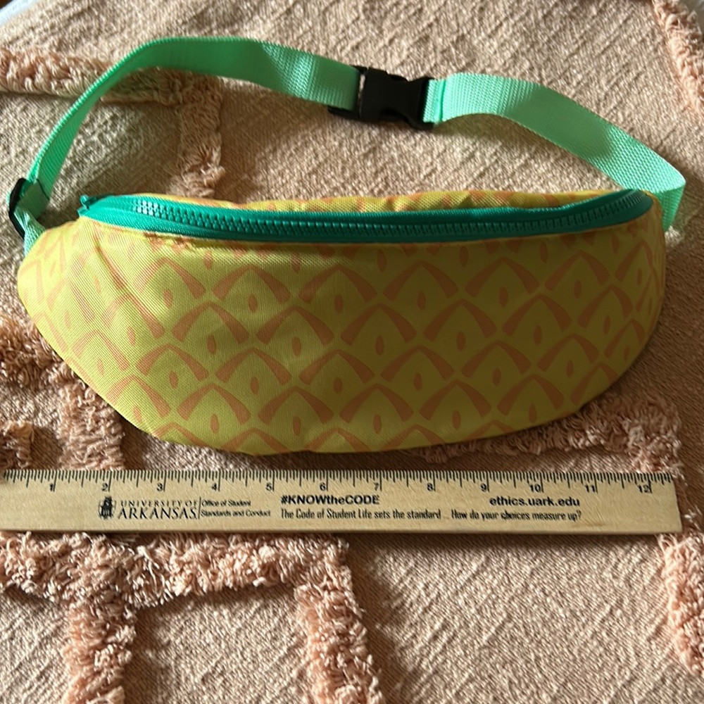 Pineapple fanny pack.